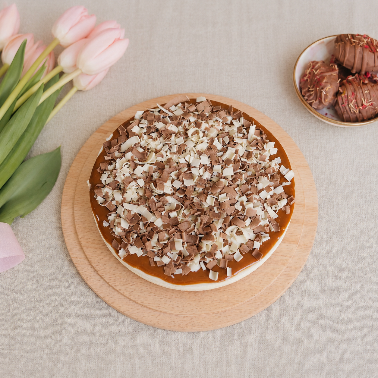 Shaved Chocolate Cheesecake