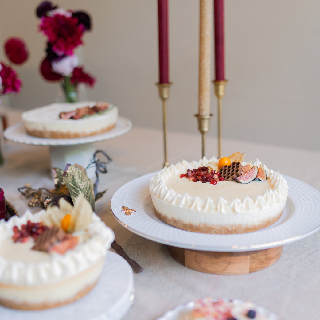 Large Simanim Cheesecake