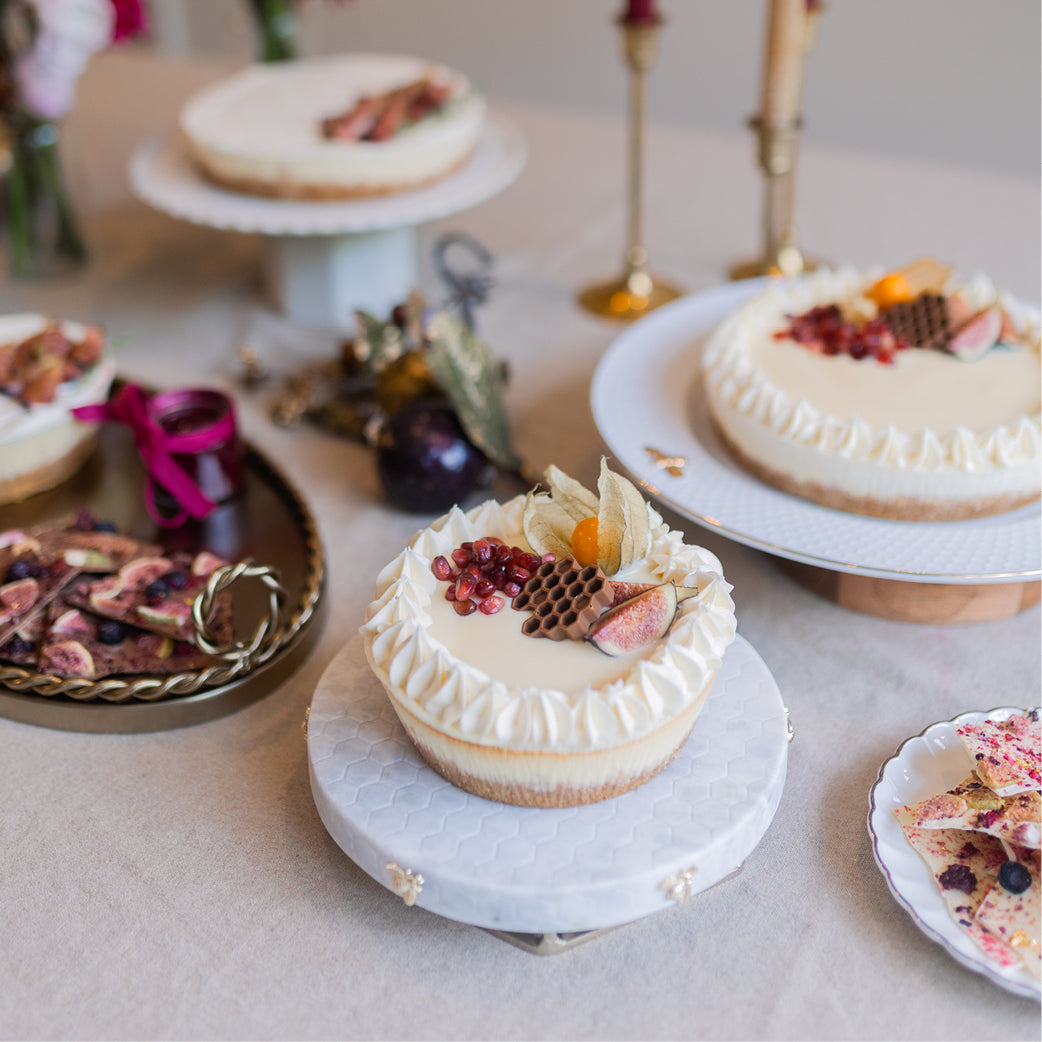 Small Simanim Cheesecake