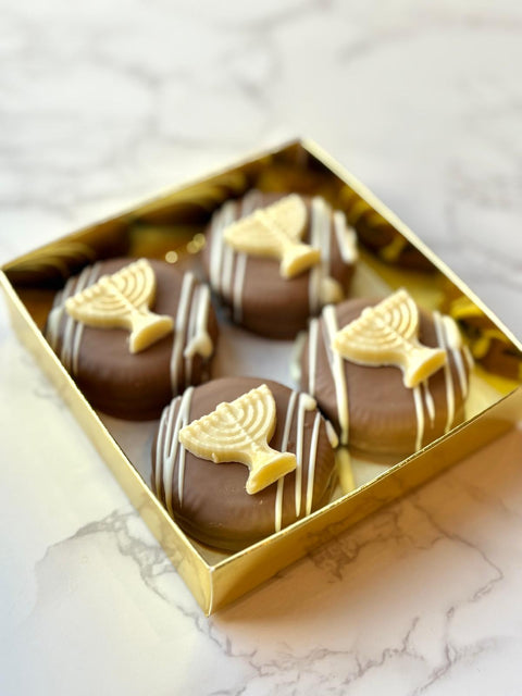 Milk Chocolate Menorah Oreos