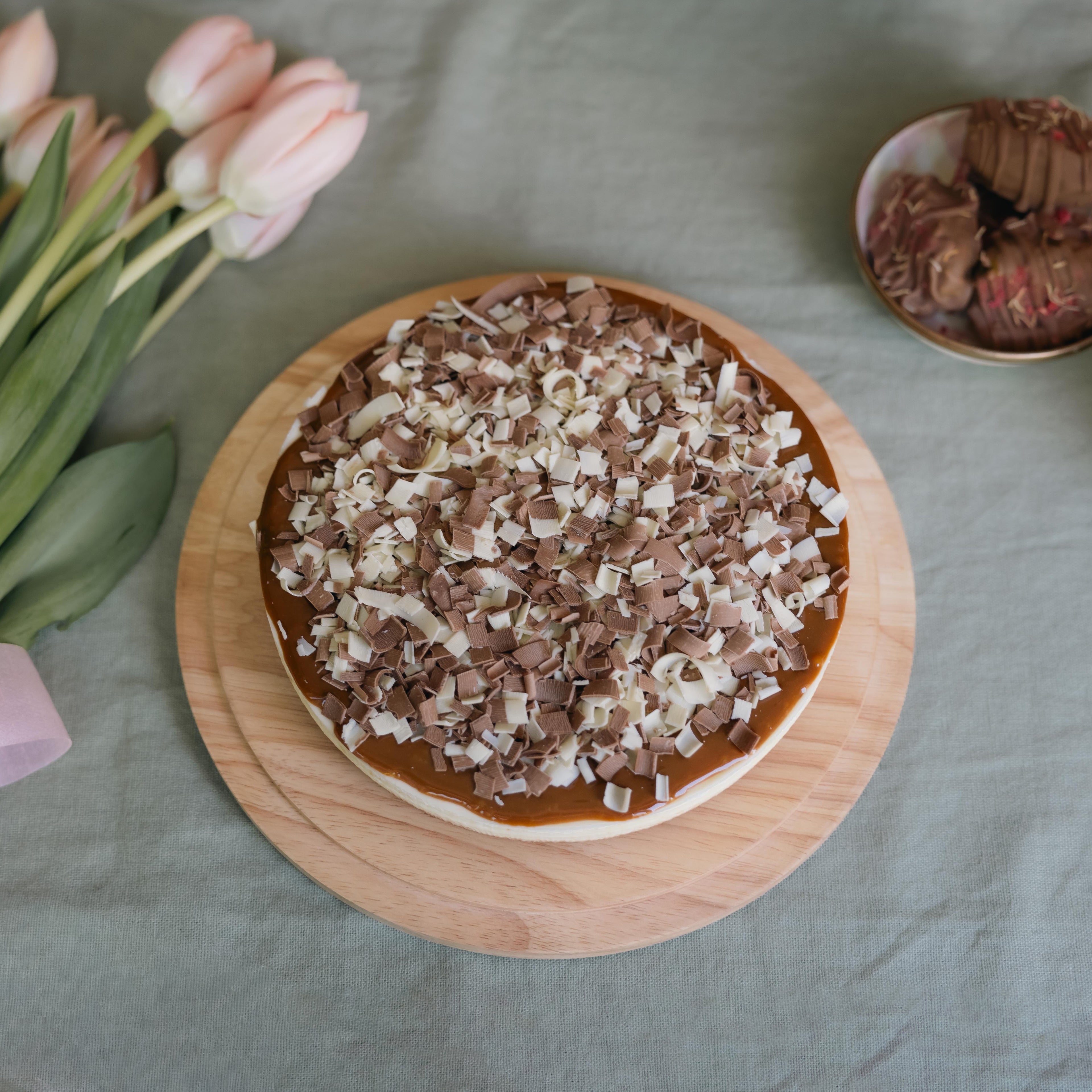 Shaved Chocolate Cheesecake
